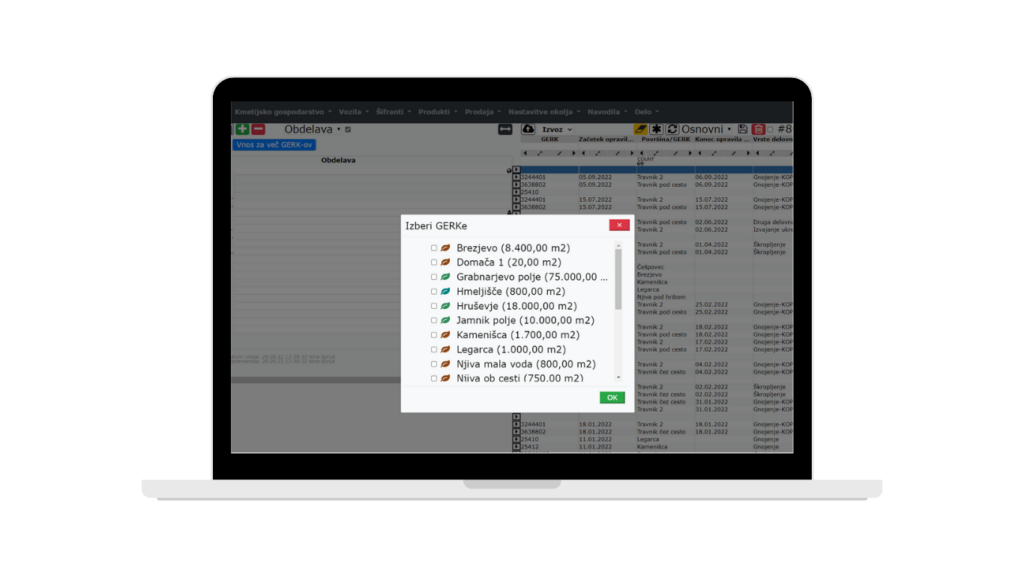 Kmetijske evidence GERKi